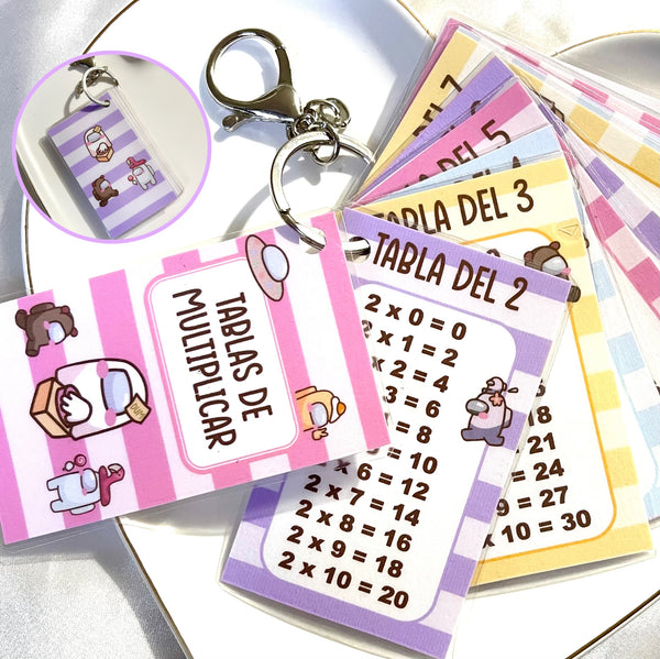 Tablas modelo Among Rosa.