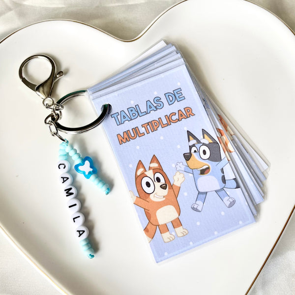 Tablas modelo Blueey.