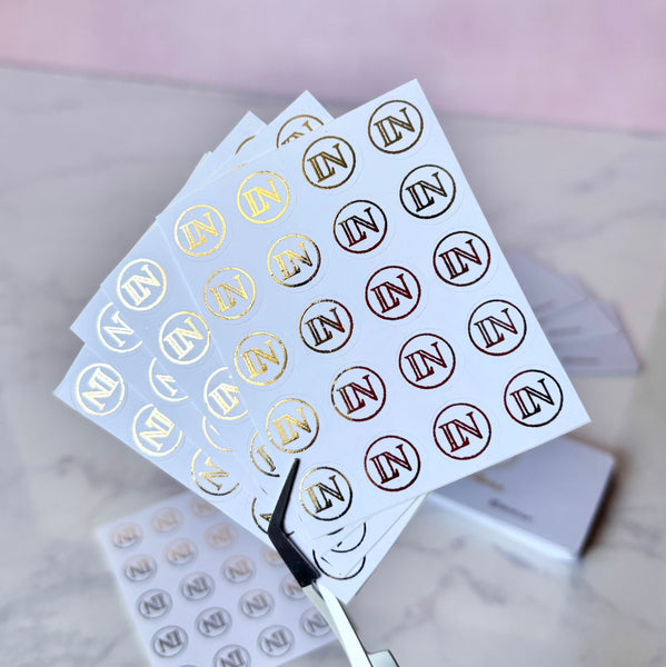 Stickers para tarjetas de lealtad (100 pz de 1 cm)