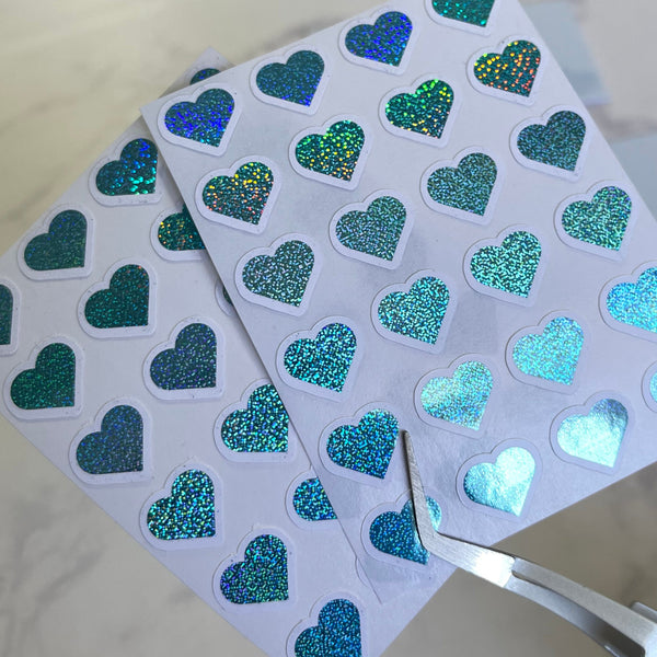 Stickers para tarjetas de lealtad (100 pz de 1 cm)