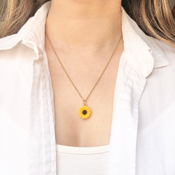 Collar girasol.