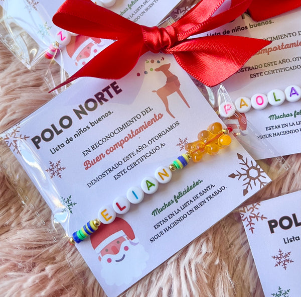 Pulsera personalizada.