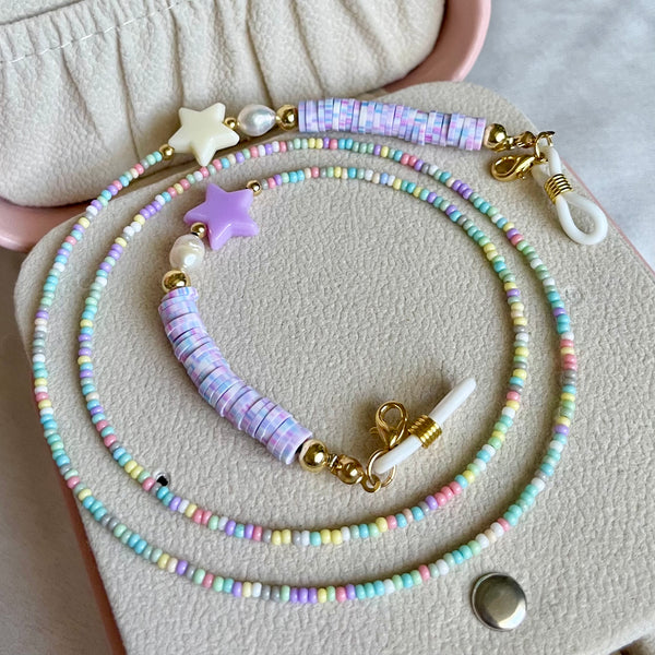 Strap Estrellas lila.